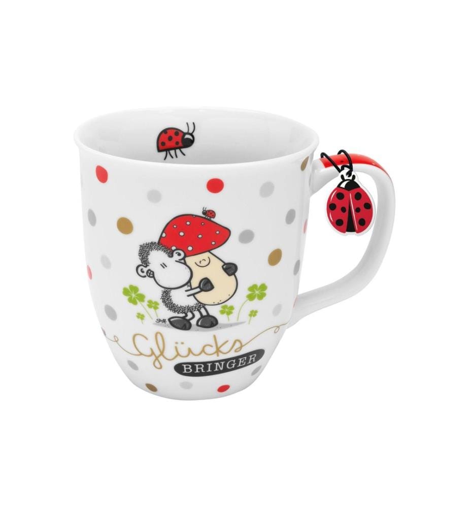 SHEEPWORLD - Tasse universelle Glücksbringer 400 ml, 1 Pièce/s, Blanc
