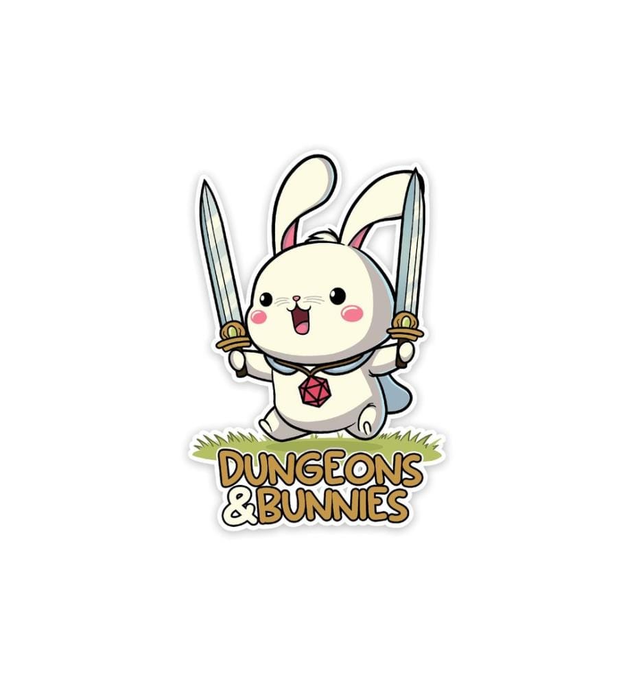 Glass Staff - Autocollants Dungeons and Bunnies Multicolore