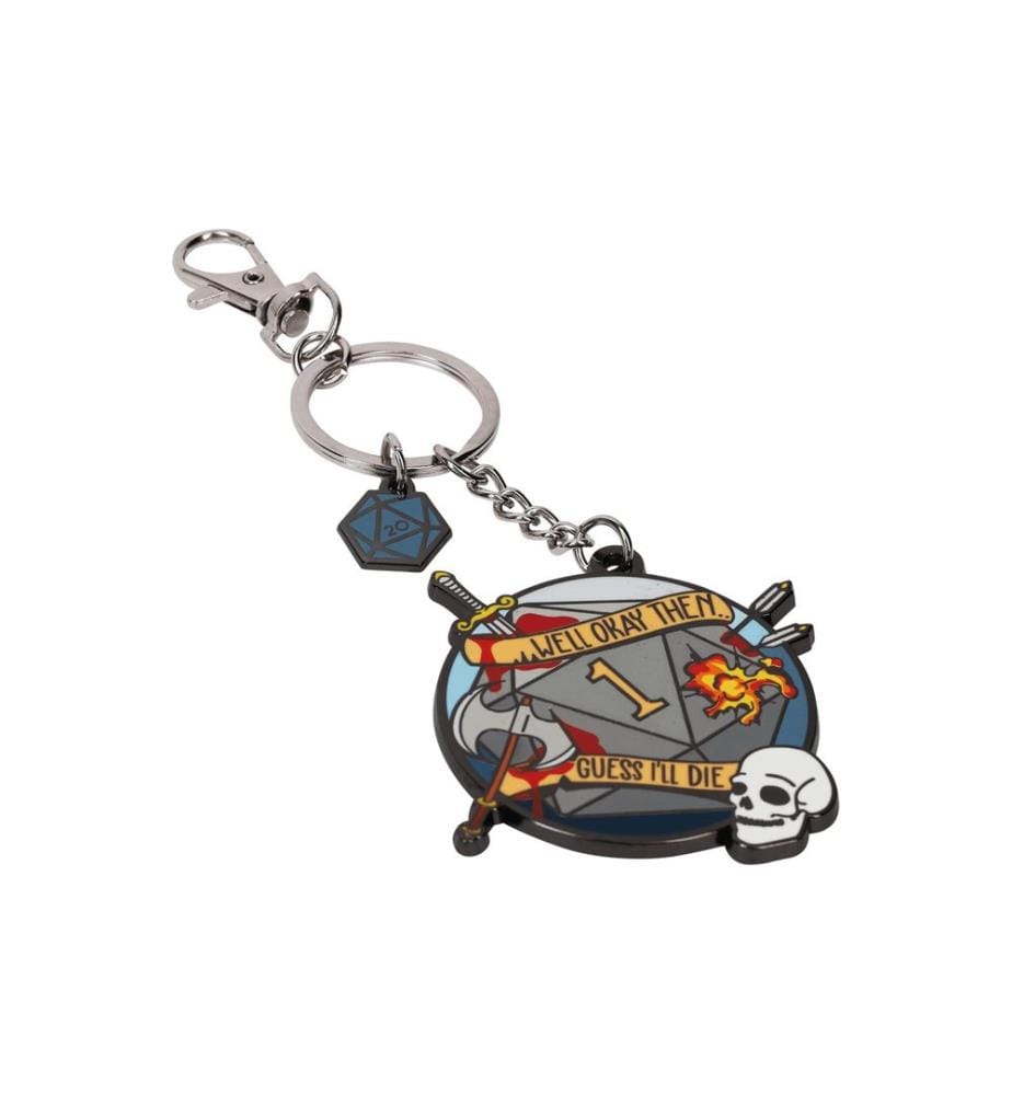 Glass Staff - Porte-clés Guess I'll Die Multicolore