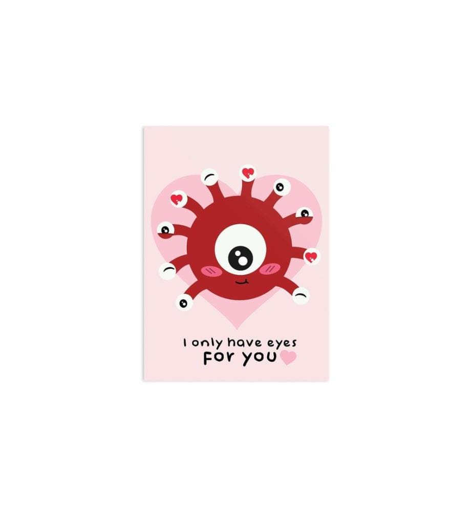 Glass Staff - Only Eyes for You Greeting Card Rouge