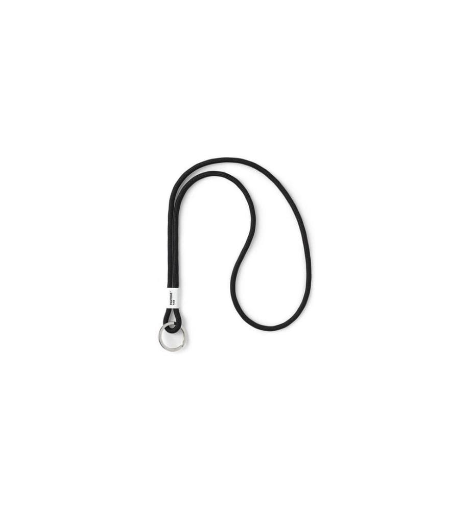 Pantone by Copenhagen Design Porte-clés Key Chain Long Nylon 48 cm noir