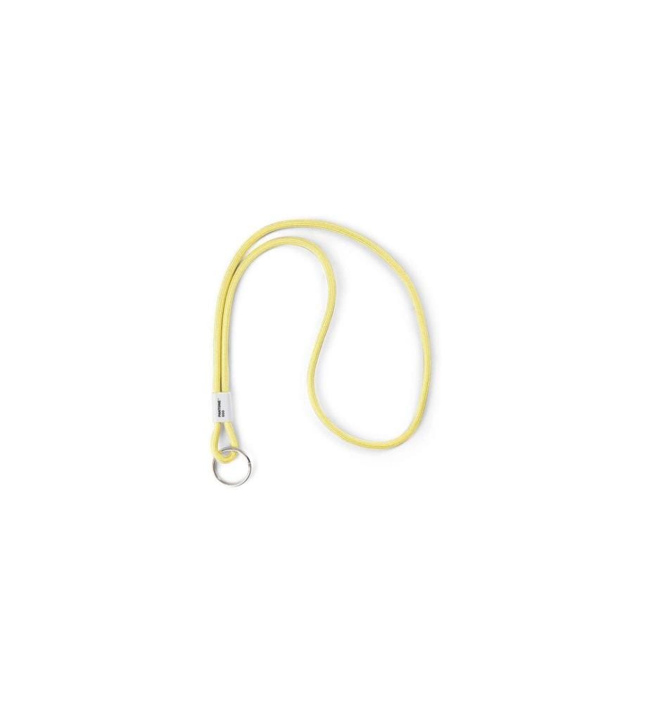 Pantone by Copenhagen Design Chaîne de clés Nylon long jaune clair 48 cm