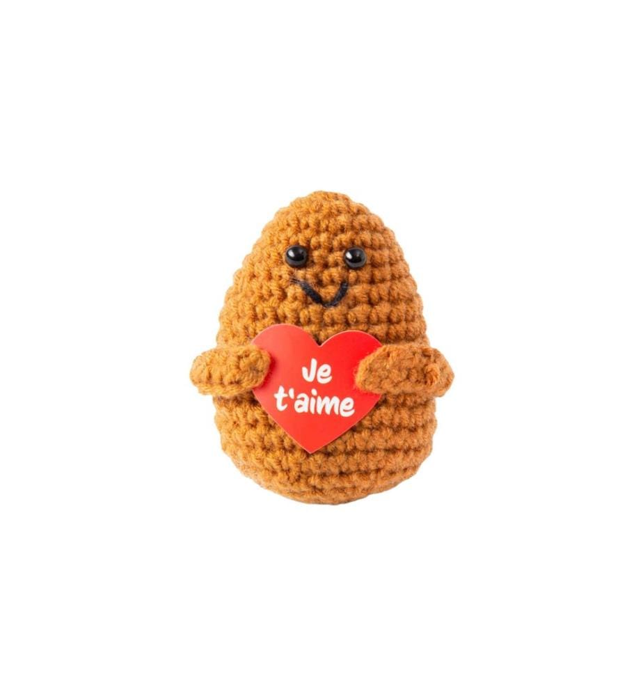 I AM CREATIVE Porte-bonheur Positive Potato Je t'aime