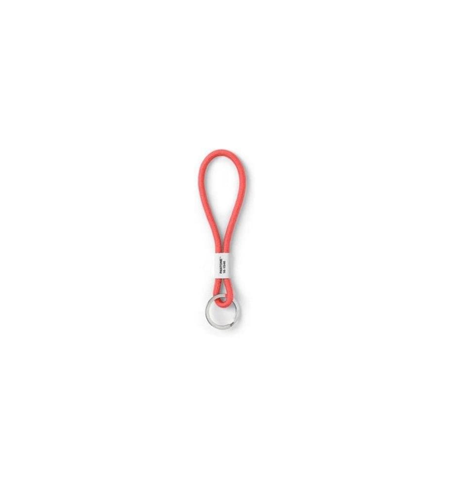 Pantone by Copenhagen Design Porte-clés Key Chain Short 18 x 3.3 cm Corail vivant