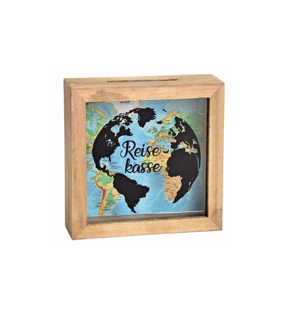 G. Wurm Tirelire caisse de voyage 5 x 15 x 15 cm