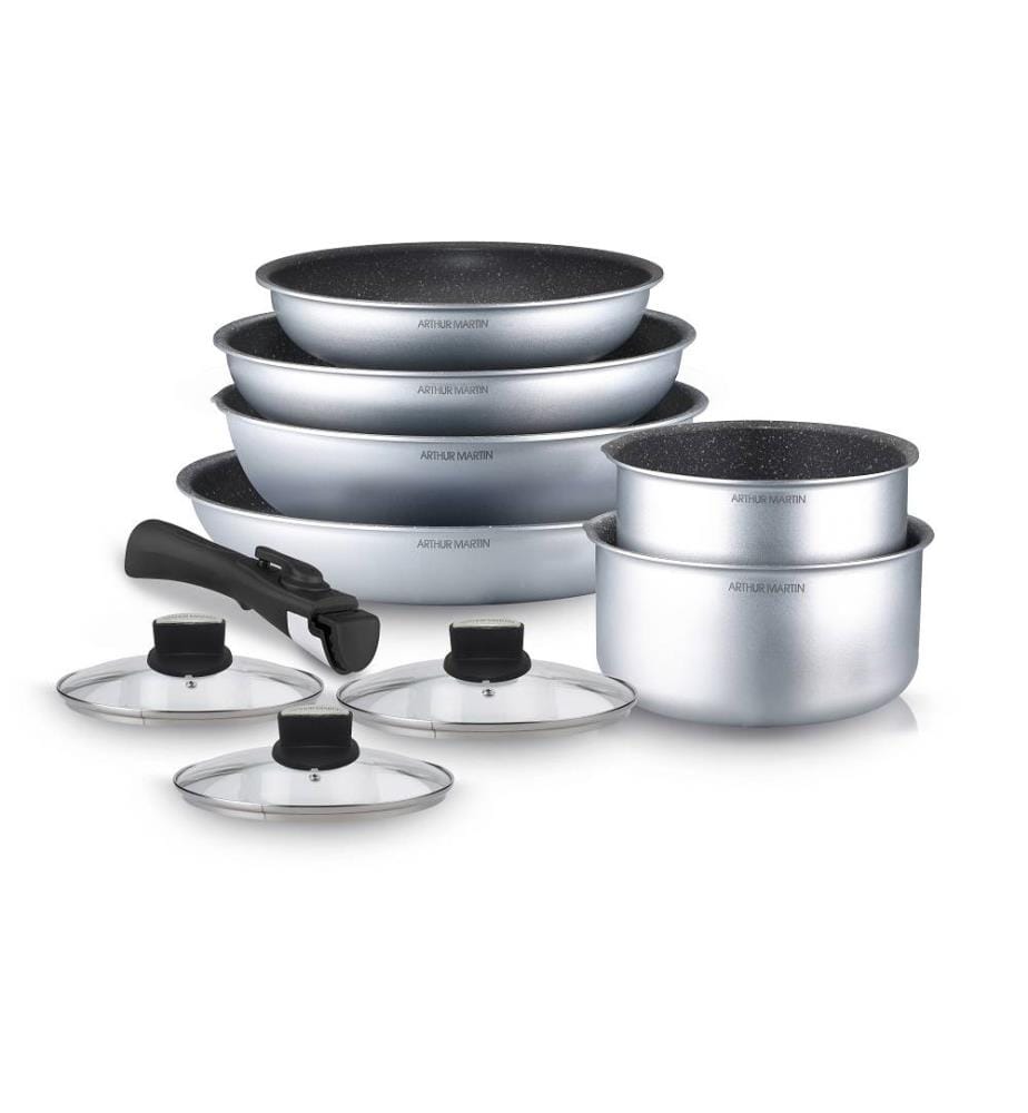 Batterie de Cuisine - 10 Pièces
