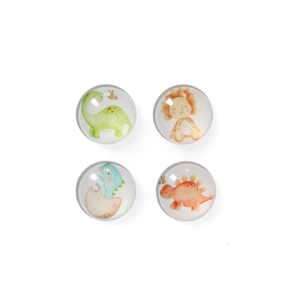 Set d'Aimants Dinos - 4 Pièces