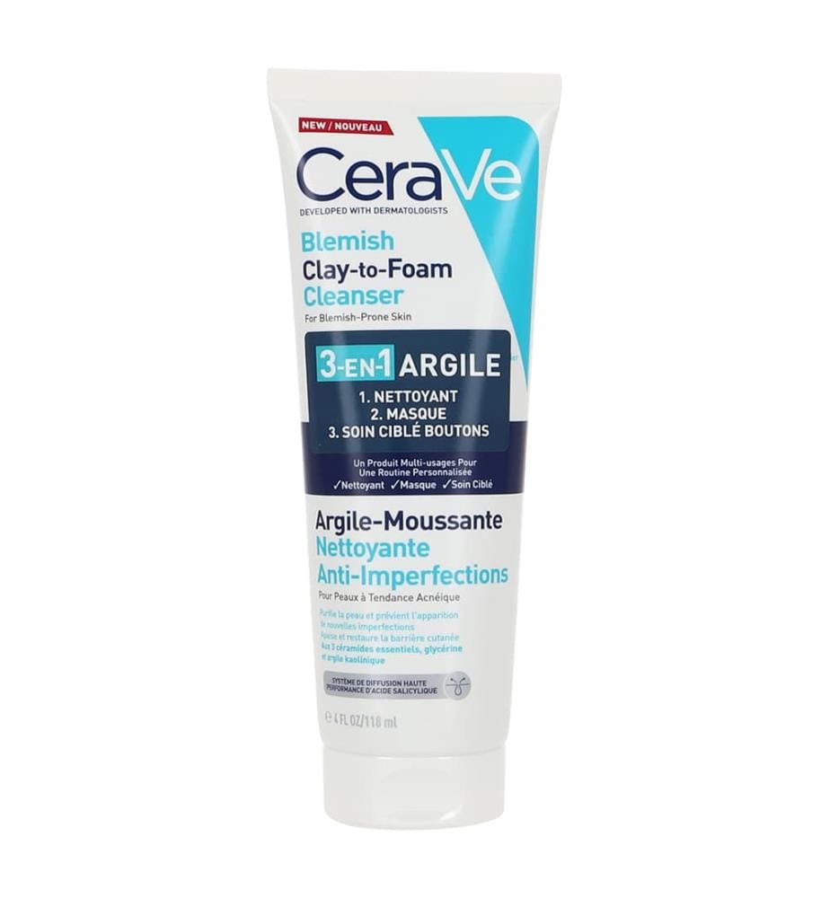 Argile-Moussante Nettoyante Anti-Imperfections - 118 ml