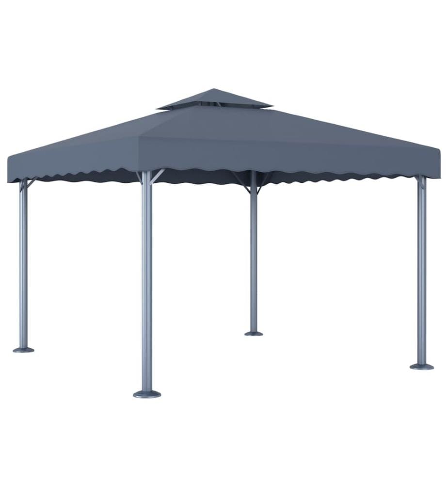 Tonnelle 300x300 cm Anthracite Aluminium