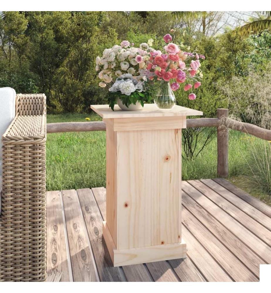Support à fleurs 40x40x60 cm Bois de pin solide