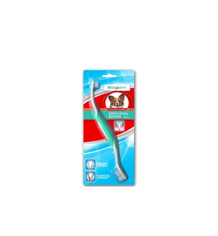 BOGAR - Brosse à dents Ergo Dual Brush Mini 1 pièce