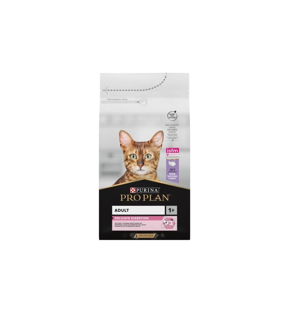 PURINA - Pro Plan Alimentation sèche Delicate Digestion Adult Dinde 10 kg
