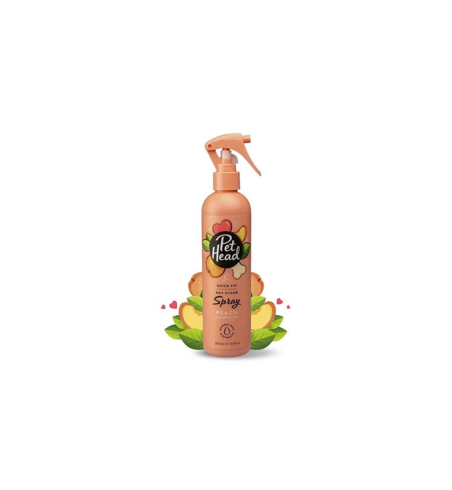 PET HEAD - Shampooing sec Spray de fixation rapide, 300 ml