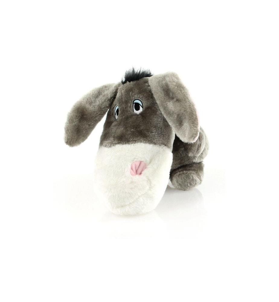 SWISSPET - Jouet pour chien L'âne George, 45 cm, gris/blanc