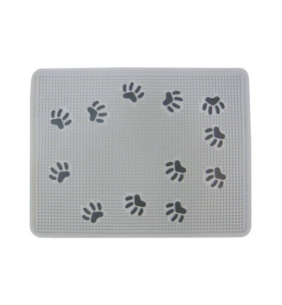 SWISSPET - Tapis Patte, 33 x 43 cm, gris