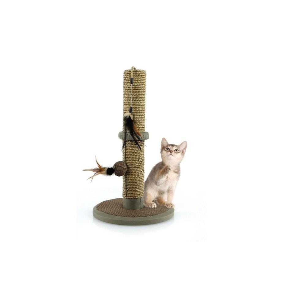 SWISSPET - Meuble à gratter pour chat Naturo, 50 cm, brun