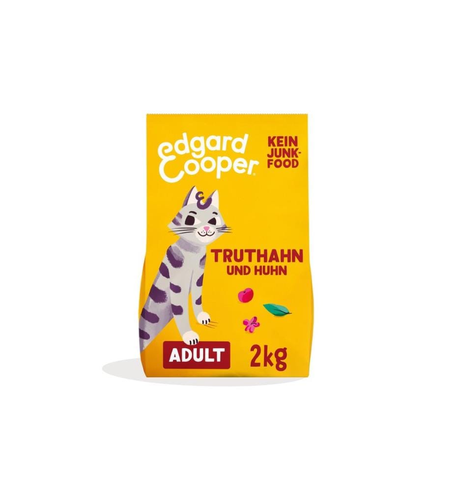 Edgard & Cooper - Alimentation sèche Adult Dinde & Poulet, 2 kg