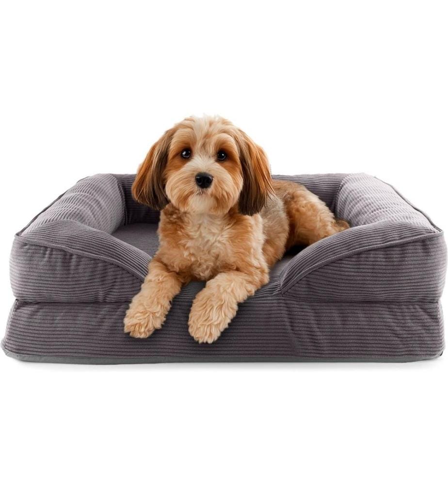 Lumaland - Lit pour chien Indoor Cord S Gris