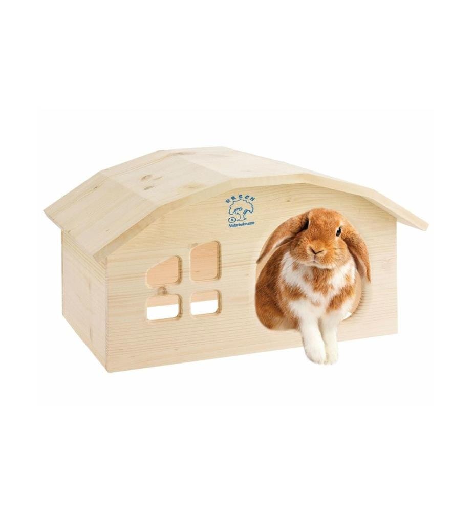 RESCH - Maison de lutin pour Lapins 44 x 29 x 22 cm