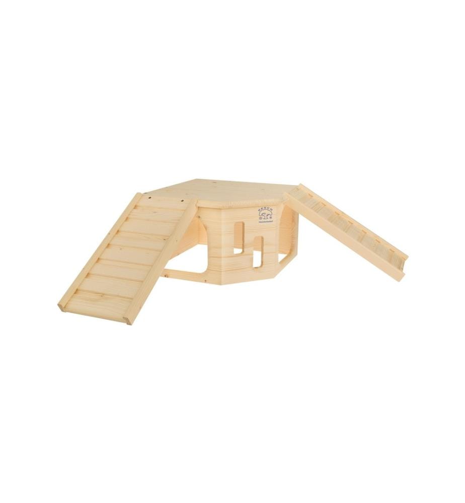 RESCH - Coin pour rongeurs XL, 60.5 x 60.5 x 20 cm