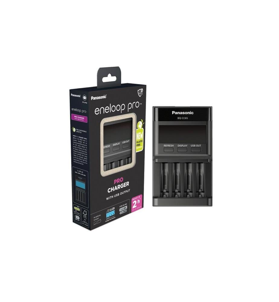 PANASONIC - Chargeur eneloop pro Pro Charger BQ-CC65