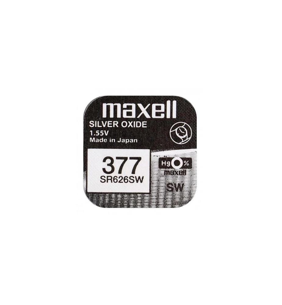 MAXELL EUROPE LTD. - Pile bouton 377 SR626SW , 10 Pièce/s