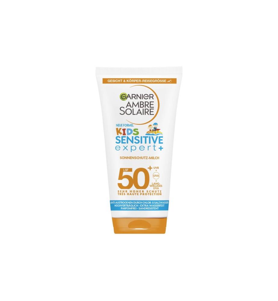 Garnier Ambre Solaire - Crème solaire Kids Sensitive Expert LSF 50+ 50 ml