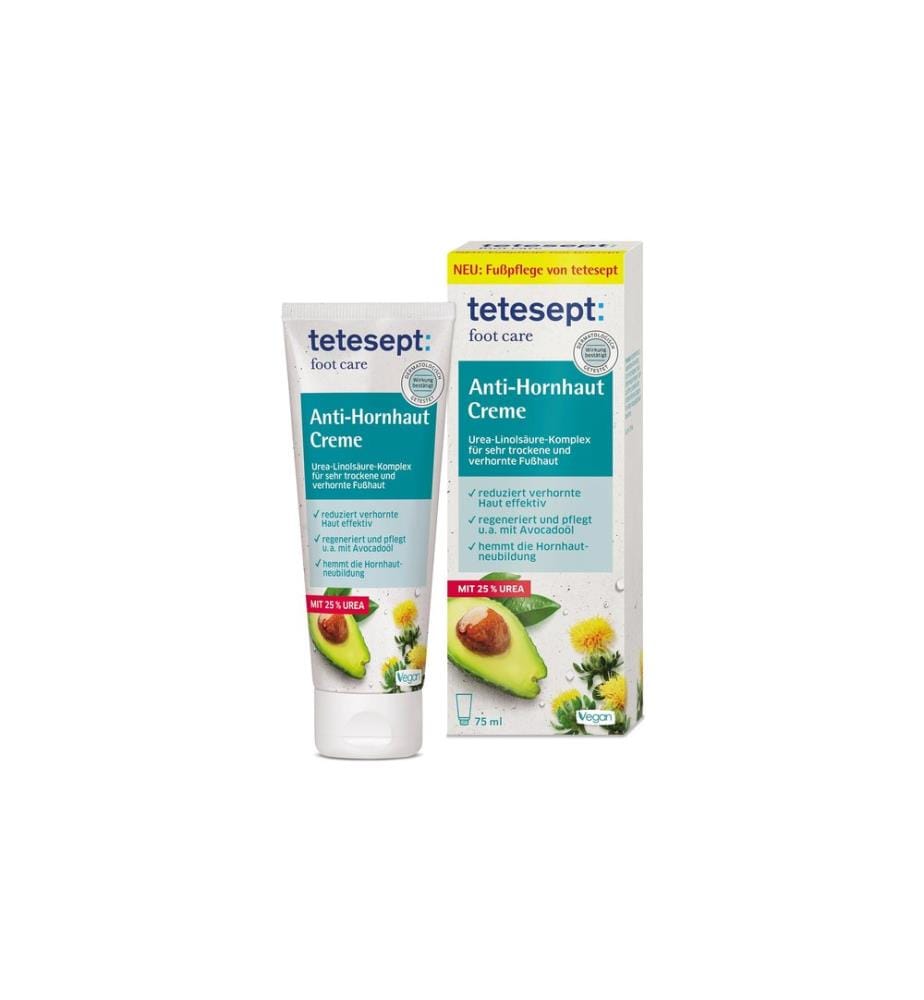tetesept foot care - Crème pour les pieds Anti-calcaire 75 ml