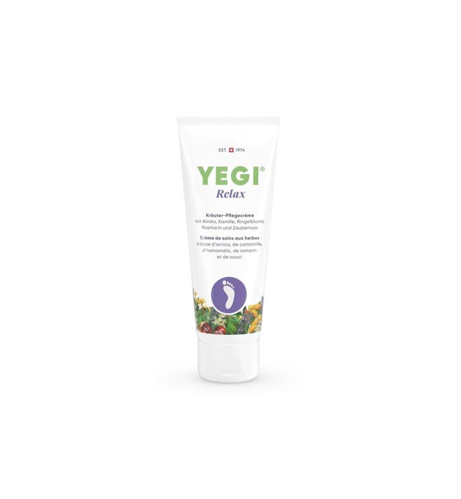 Yegi - Crème pour les pieds Herbes relaxantes 75 ml