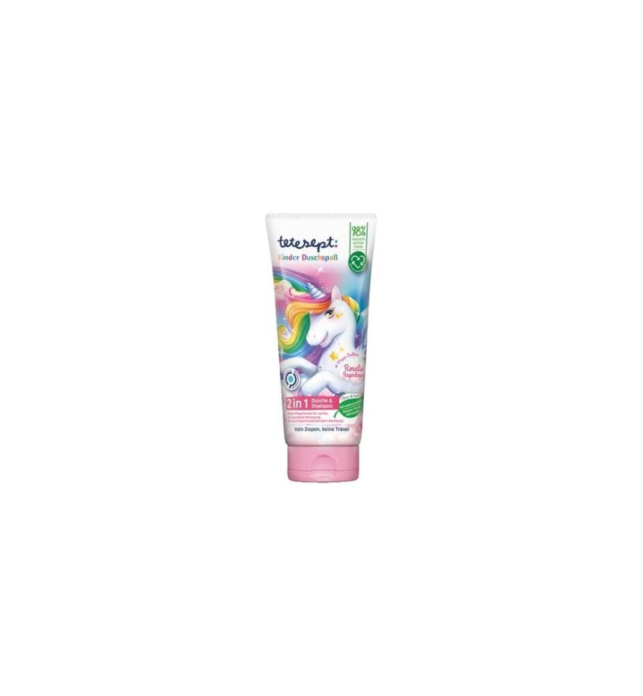tetesept - Gel douche & Shampooing 2en1 Ma Licorne 200 ml