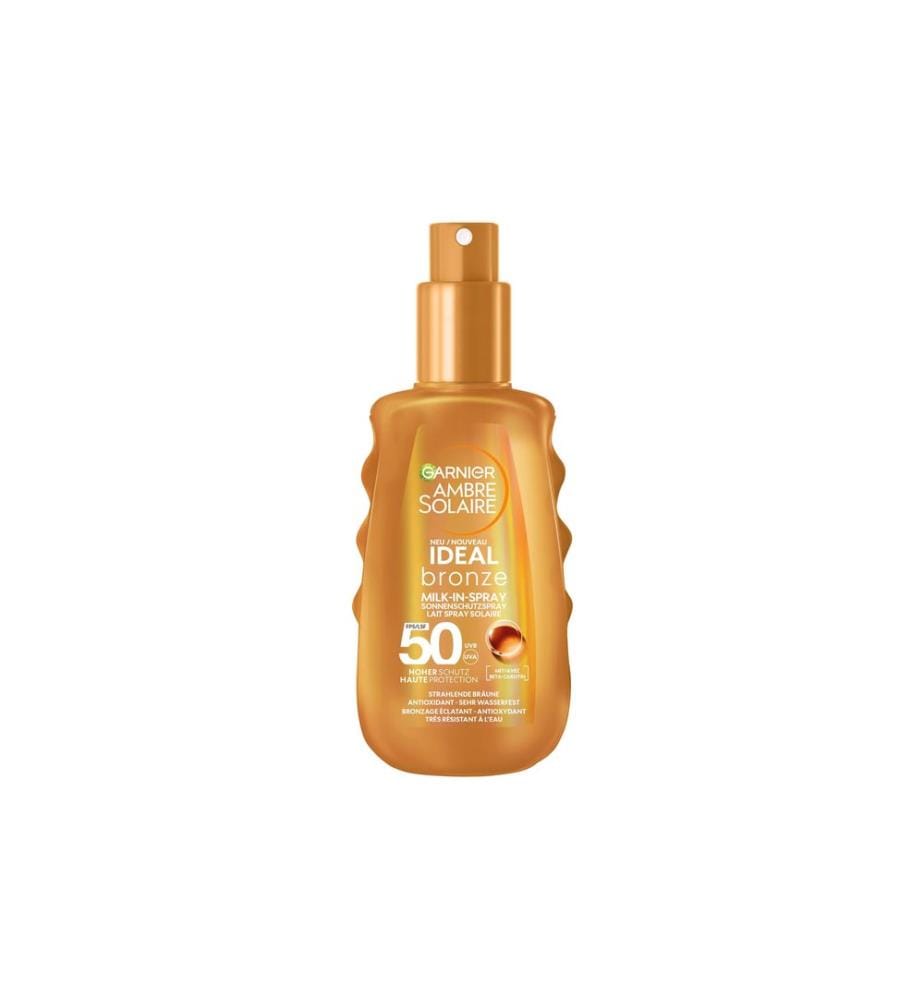 Garnier Ambre Solaire - Spray de protection solaire Ideal Bronze Milk 150 ml