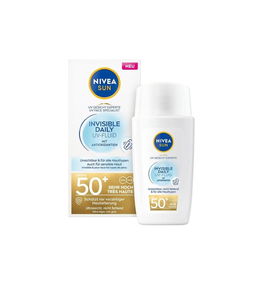 NIVEA SUN - Crème solaire UV Face Invisible LSF 50+ 40 ml