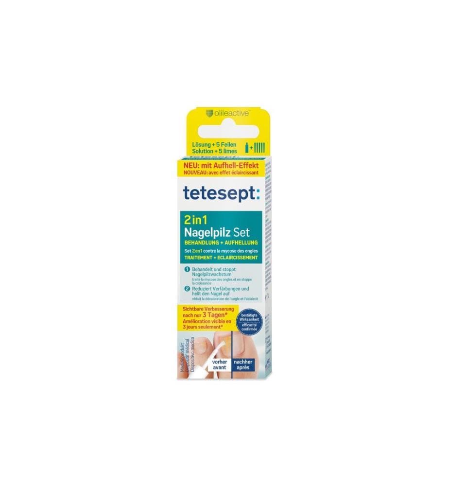 tetesept foot care - Kit anti-mycose des ongles 2en1 4 ml