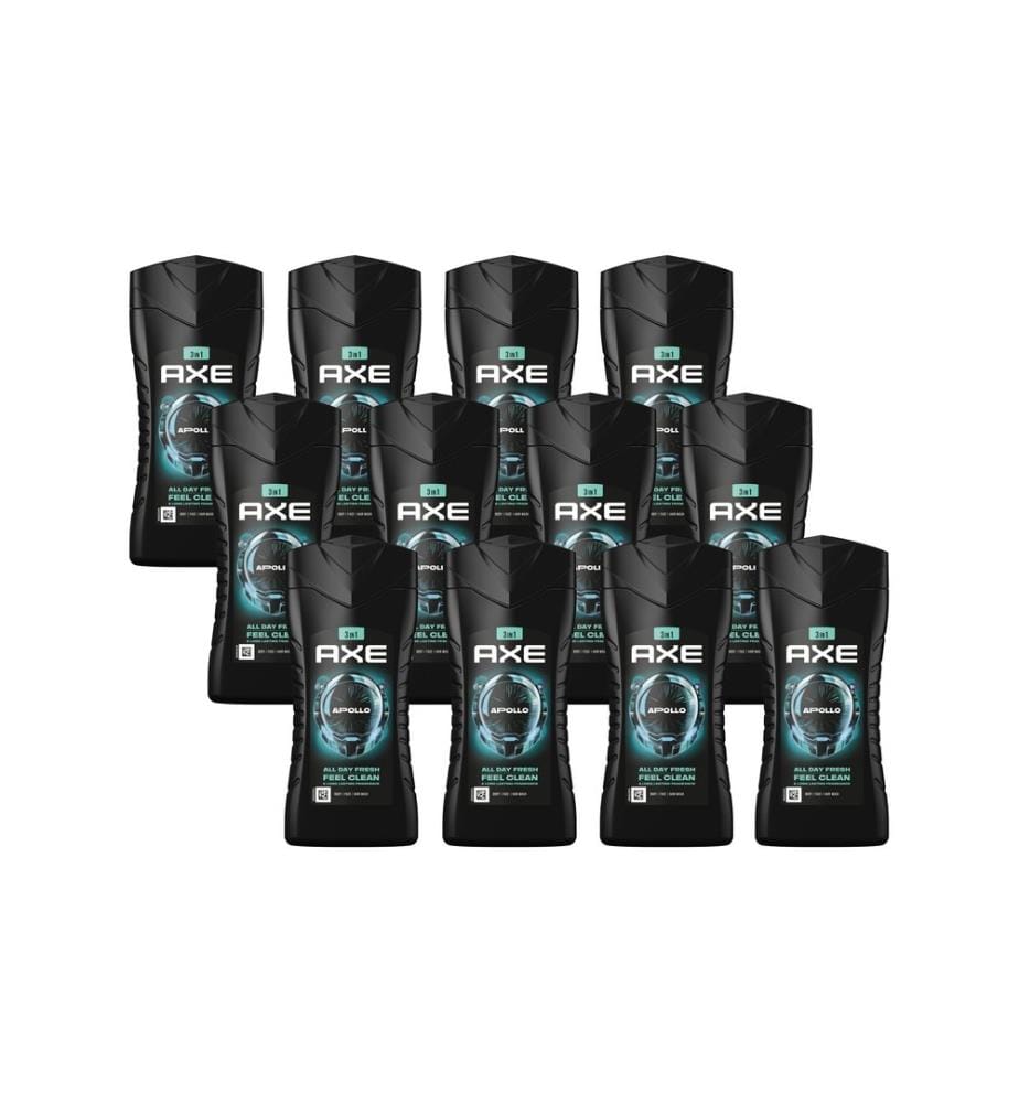 Axe - Gel douche Apollo Carton de 12