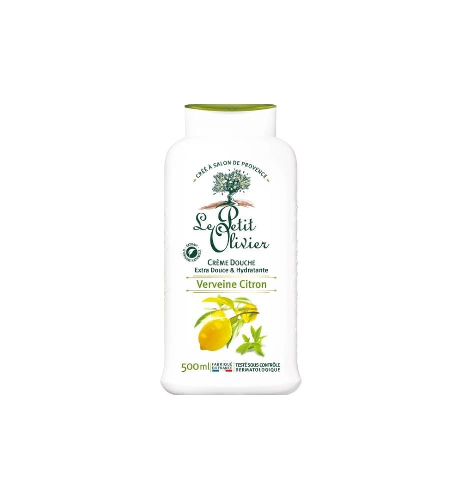 Le Petit Olivier - Crème de douche Verveine Citron, 500 ml