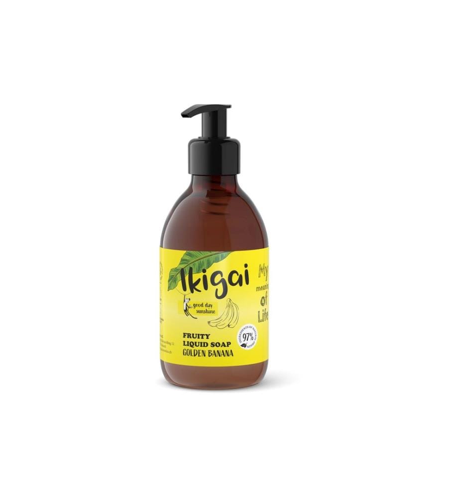 Ikigai - Savon liquide Golden Banana 300 ml
