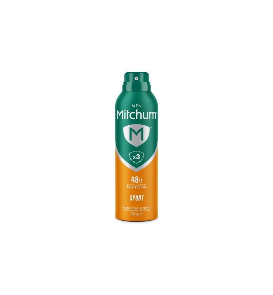 Mitchum - Déodorant en aérosol Aerosol Sport Male 200 ml