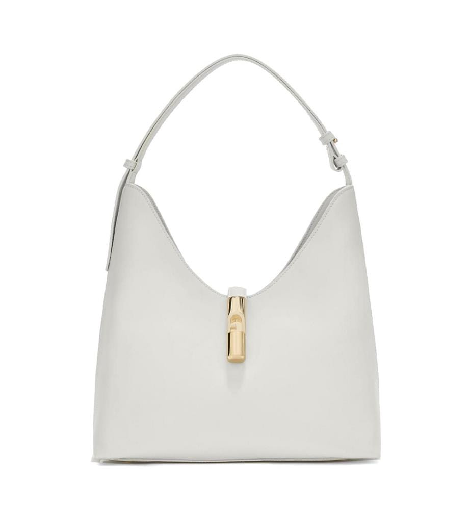 Sac hobo Goccia M - Guimauve