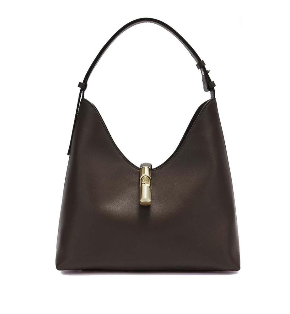 Sac hobo Goccia M - Chocolat