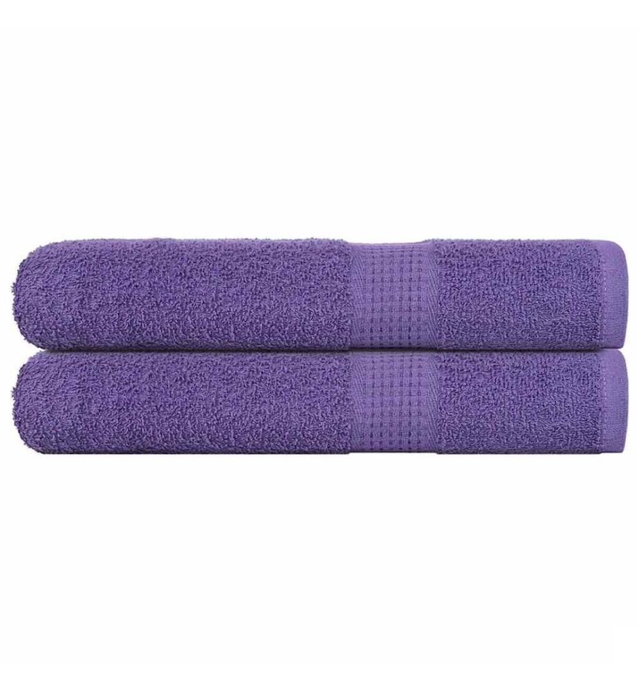 Serviettes FROGN 2 pcs violet 100x200 cm 360 g/m²