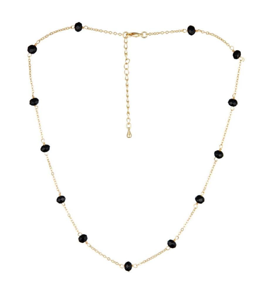 Collier Elisa - Noir et Doré