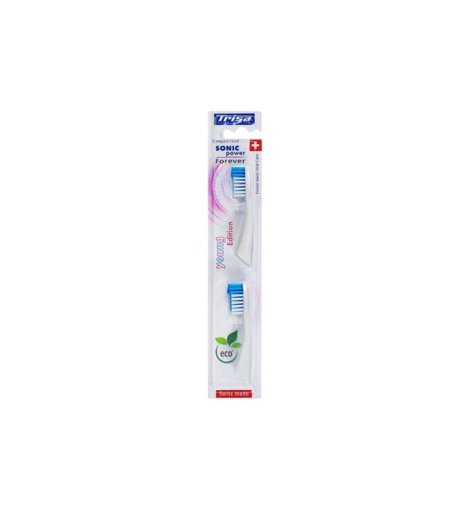 TRISA - Tête de brosse à dents Sonic Power Young Edition 2 Pièce/s