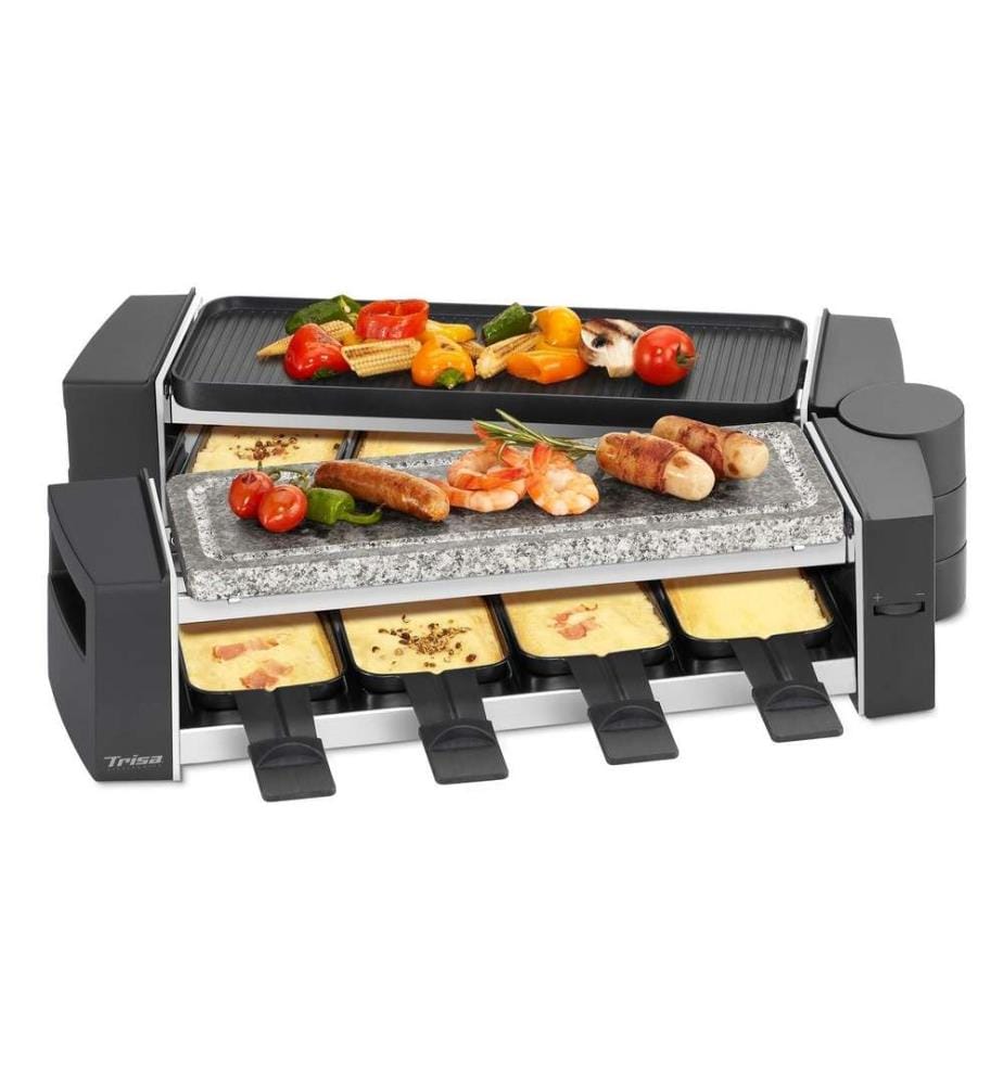 TRISA - Grill à raclette Vario Fun 8 personnes
