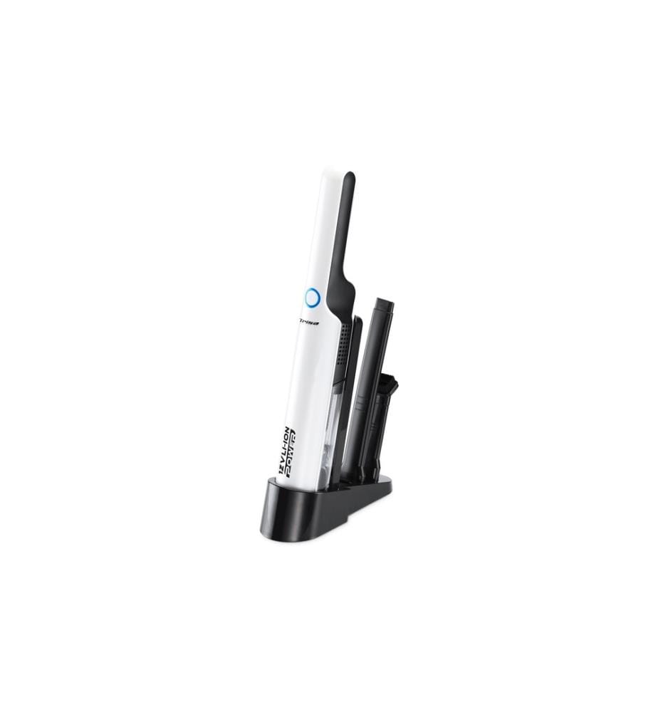 TRISA - Aspirateur à main sans fil Quick Clean Comfort T0070 Noir/Blanc