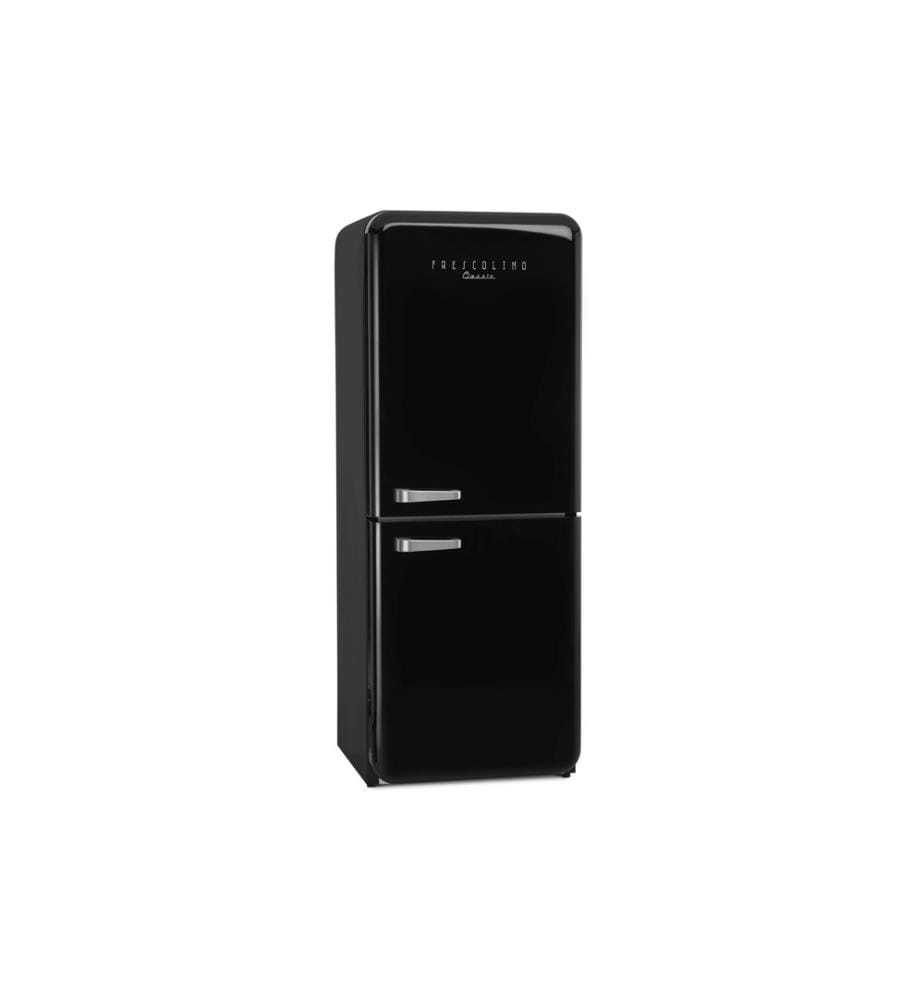 TRISA - Réfrigérateur congélateur Frescolino Classic Noir, Droite
