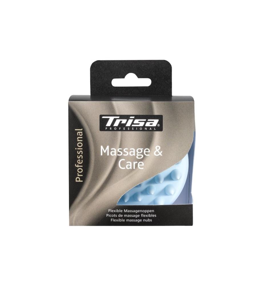 TRISA - Brosse à cheveux Scalp Brush Massage et soins Bleu