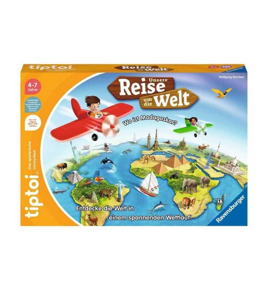 TIPTOI - Jeu Unsere Reise um die Welt