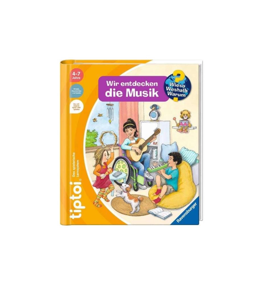 TIPTOI - Livre éducatif WWW Wir entdecken die Musik