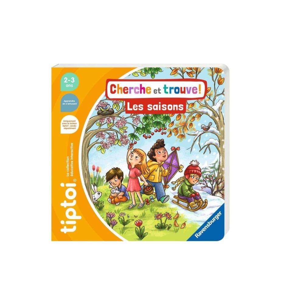 TIPTOI - Livre éducatif Cherche et Trouve Les saisons -FR-