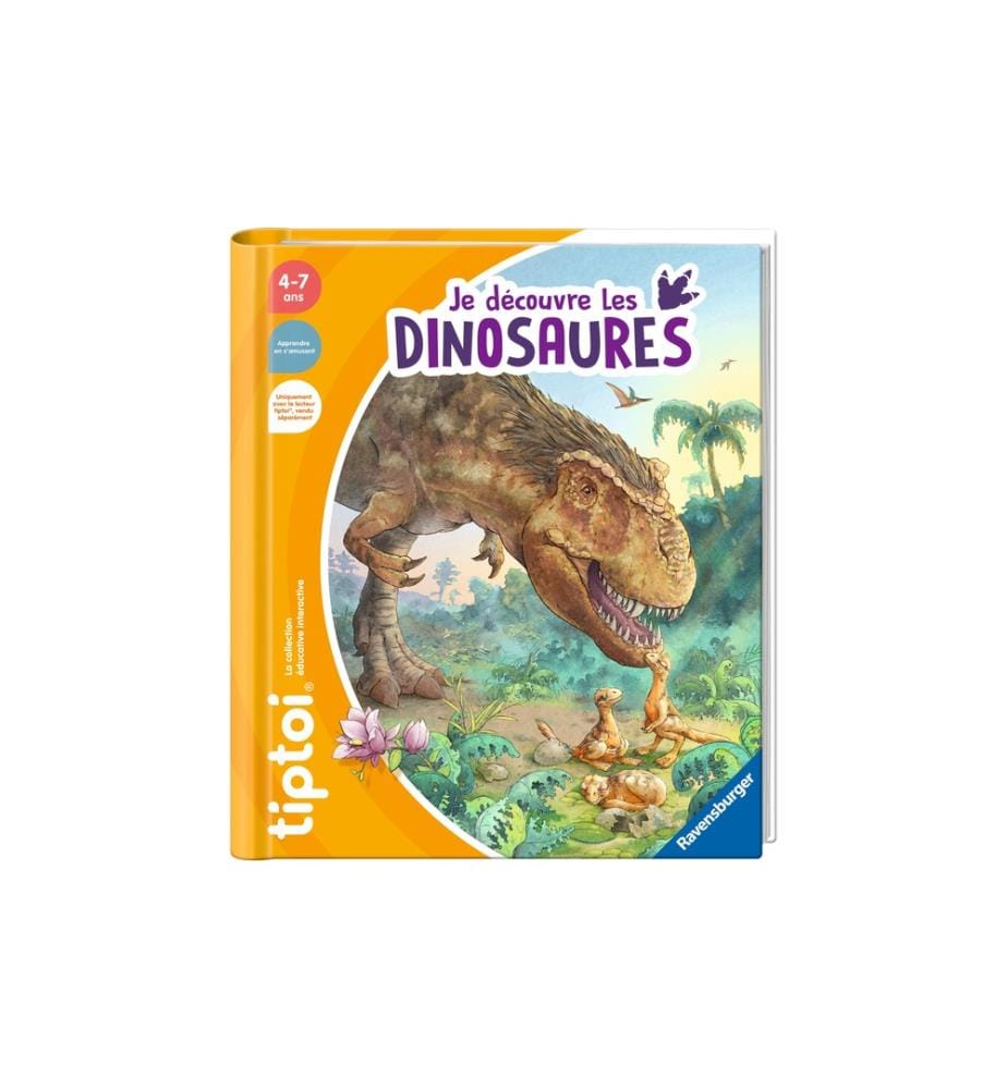 TIPTOI - Livre éducatif Je découvre les dinosaures -FR-